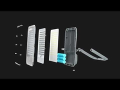 TK07 KCD एल्यूमीनियम आवास तेजी से चार्ज और स्वचालित रूप से स्विच के साथ सौर बाढ़ प्रकाश