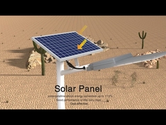 TR86 उच्च चमक प्रेरण सौर एलईडी स्ट्रीट लाइट्स बैटरी और पैनल के साथ बिजली के बिना