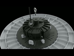 एचबी02 ब्रांड का नया रिफ्लेक्टर पीसी कवर 100W 150W 200W 300W हाई बे लाइट यूएफओ इंडस्ट्रियल एलईडी हाई बे लाइट