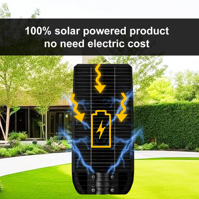 TR-CS High Lumen Brightness All In One Solar LED Street Light with Type C charger and IP65 Water Resistance