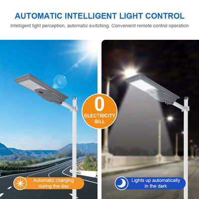 Motion Sensor Customised Color All in One Solar Street Light with 50000 Hours Lifespan Outdoor Solar Street Lamp