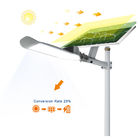 30W 90W LED Solar Powered Street Lights With Solar Panel Parking Lot  Induction Street Lamp