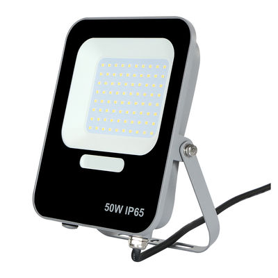 कार्यालय के लिए छोटे आकार के 80lm / w IP65 50W SMD अल्ट्राथिन एलईडी फ्लड लाइट